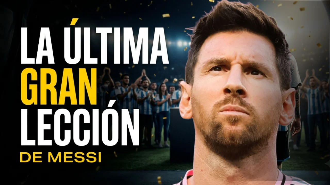 Lección de messi
