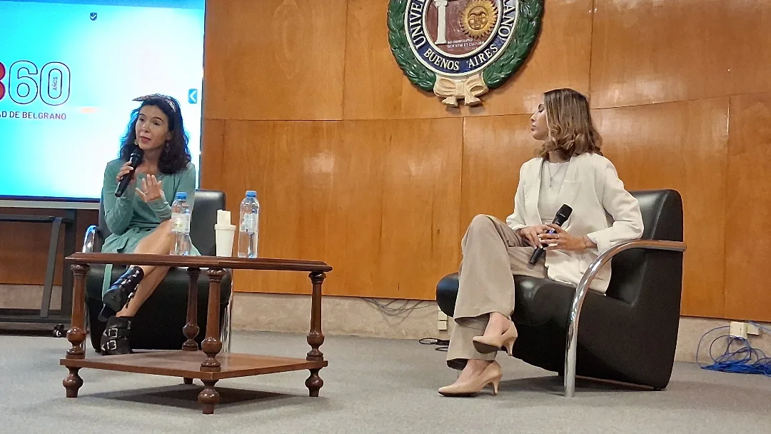 ENCUENTRO DE LÍDERES CON Magalí Bobbio, funcionaria de la Corte penal internacional. 🌍✨ ¡Una n